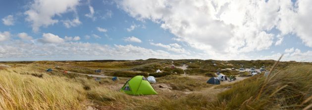 Zeltduene Campingplatz Westerland - Foto Lars Jockumsen