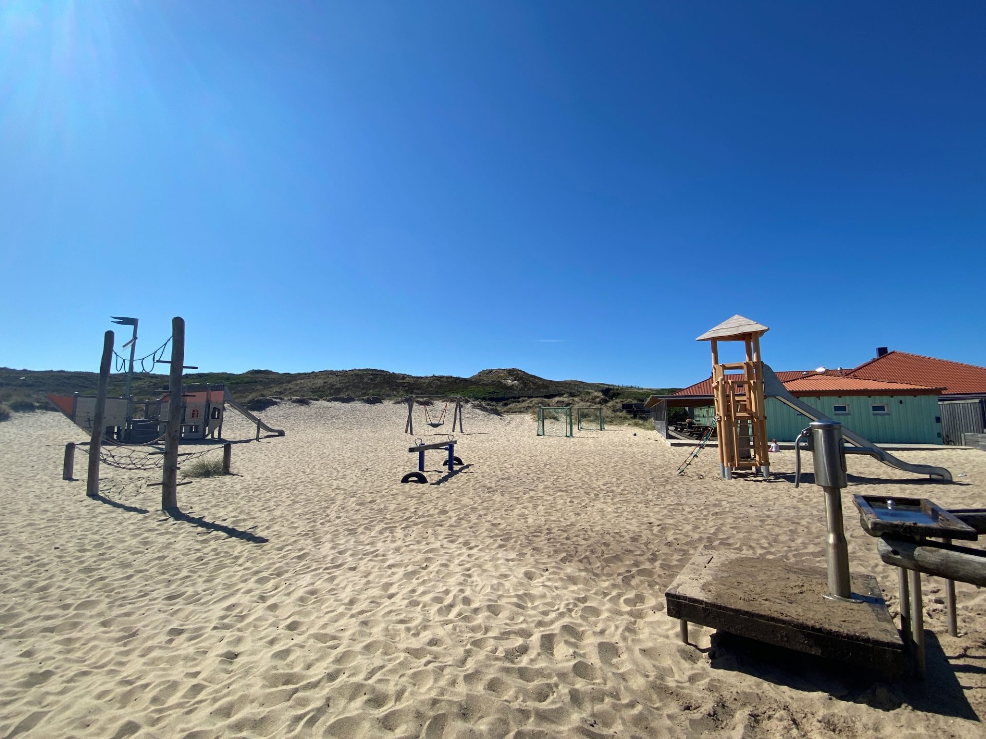 Spielplatz auf dem Campingplatz Westerland